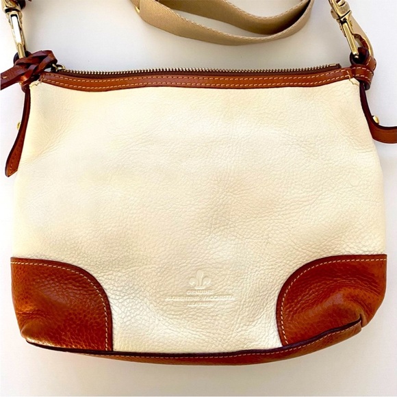 Dooney & Bourke Florentine Vachetta Leather Crossbody Bag - Picture 2 of 15